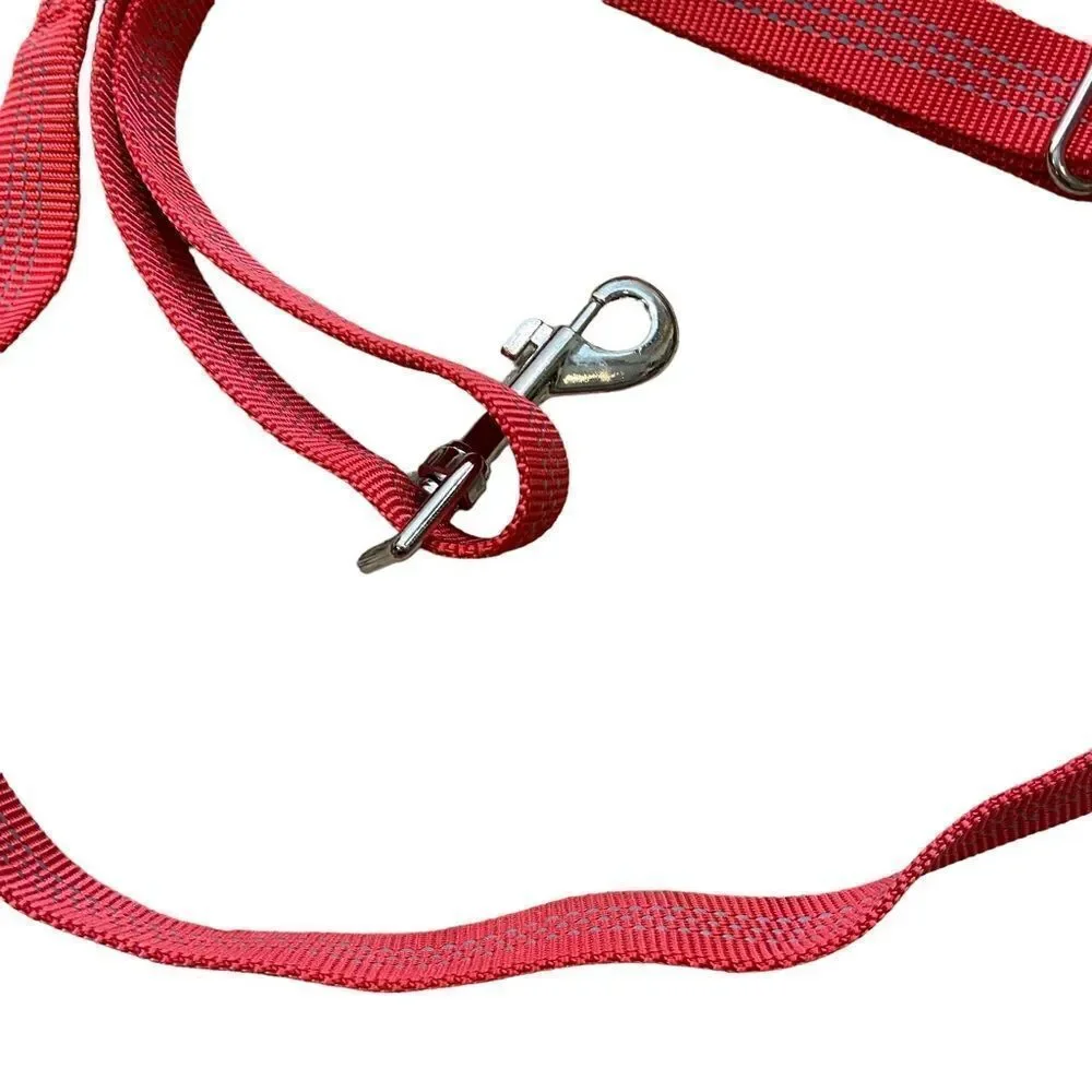 New without Tags Red Heavy Duty Bungee Dog Leash‎